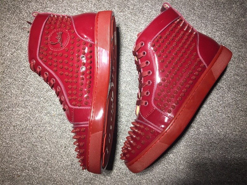 Christian Louboutin High Top Flats Men Sneakers