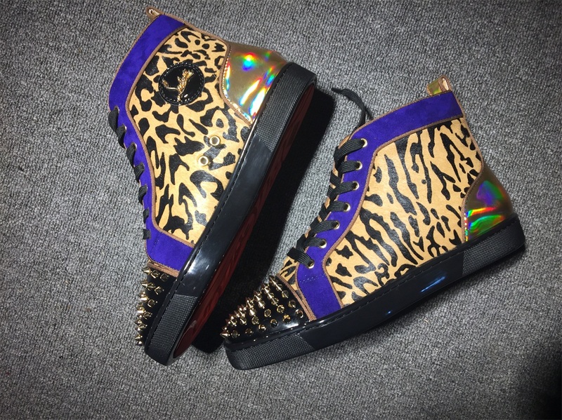 Christian Louboutin High Top Flats Men Sneakers