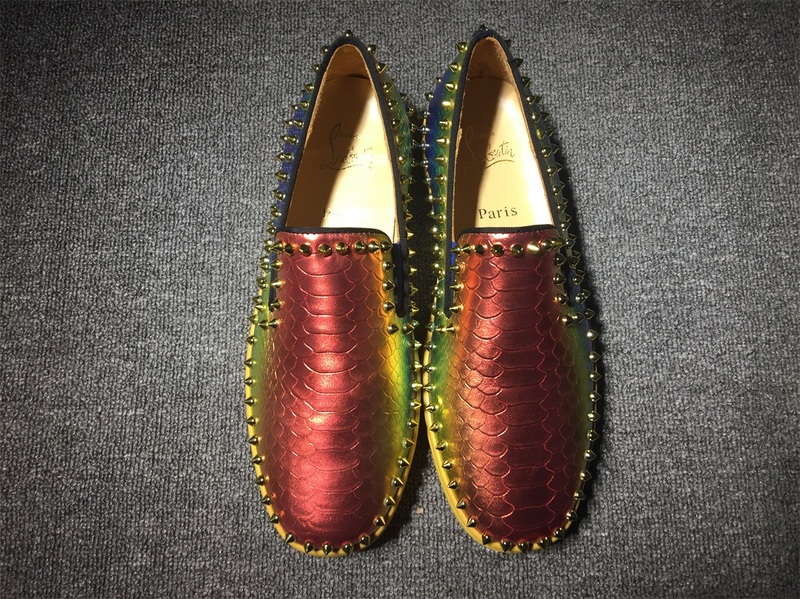 Louboutin For Man Sneakers Christian Louboutin Flat Boat Shoes