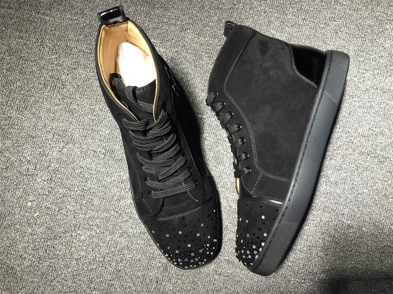Christian Louboutin High Top Flats Men Sneakers
