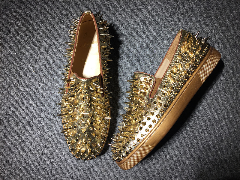 Louboutin For Man Sneakers Christian Louboutin Flat Boat Shoes