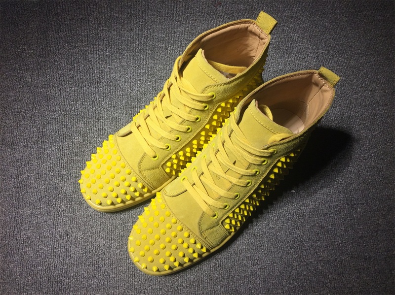 Christian Louboutin High Top Flats Men Sneakers