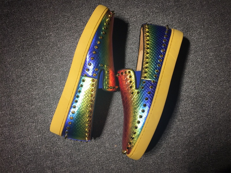 Louboutin For Man Sneakers Christian Louboutin Flat Boat Shoes