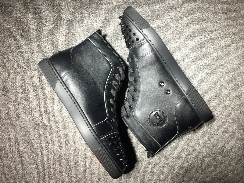 Christian Louboutin High Top Flats Men Sneakers