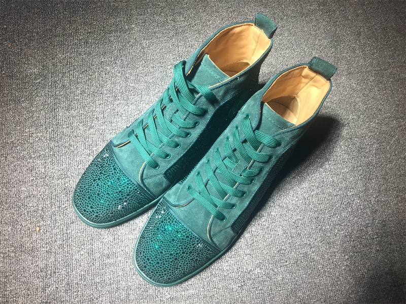 Christian Louboutin High Top Flats Men Sneakers