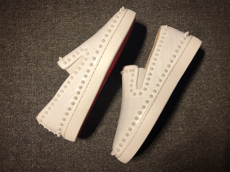 Louboutin For Man Sneakers Christian Louboutin Flat Boat Shoes