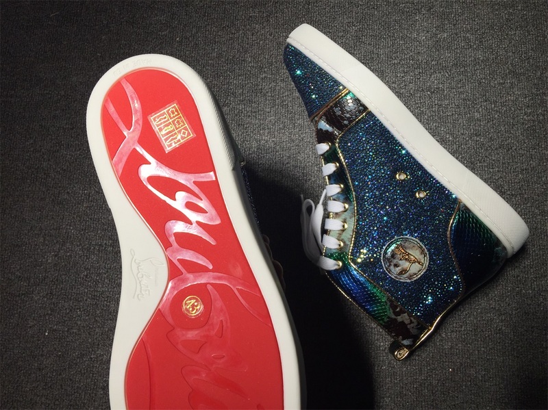 Christian Louboutin High Top Flats Men Sneakers