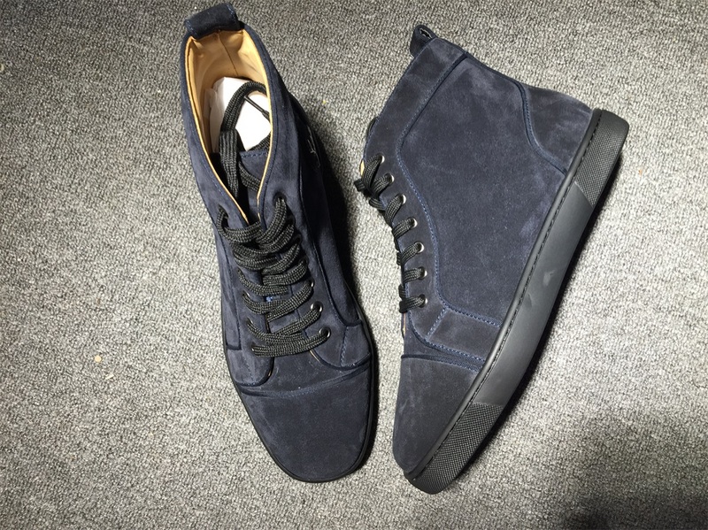 Christian Louboutin High Top Flats Men Sneakers