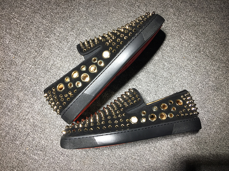 Louboutin For Man Sneakers Christian Louboutin Flat Boat Shoes