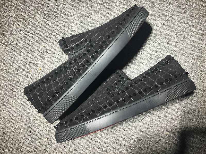 Louboutin For Man Sneakers Christian Louboutin Flat Boat Shoes