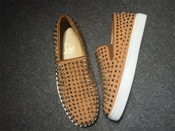 Louboutin For Man Sneakers Christian Louboutin Flat Boat Shoes
