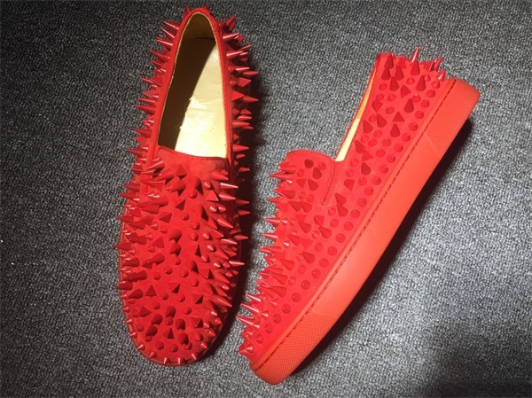 Louboutin For Man Sneakers Christian Louboutin Flat Boat Shoes
