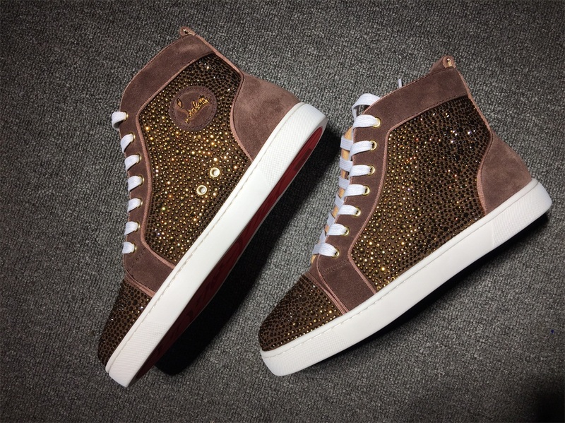 Christian Louboutin High Top Flats Men Sneakers
