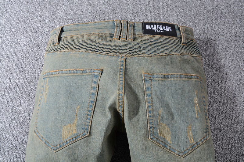 Balmain Jeans Discounts Sale MEN JEANS & TROUSERS BIKER-STYLE JEANS