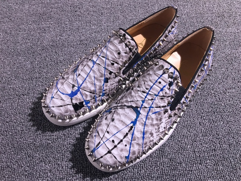 Louboutin For Man Sneakers Christian Louboutin Flat Boat Shoes