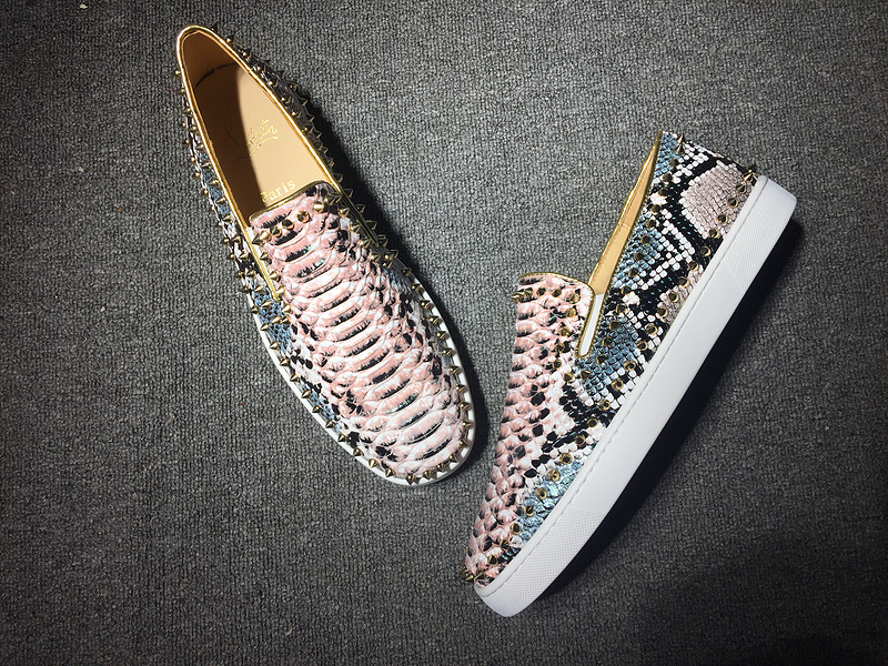 Louboutin For Man Sneakers Christian Louboutin Flat Boat Shoes