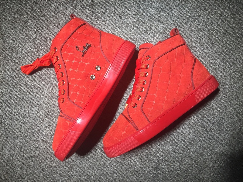 Christian Louboutin High Top Flats Men Sneakers