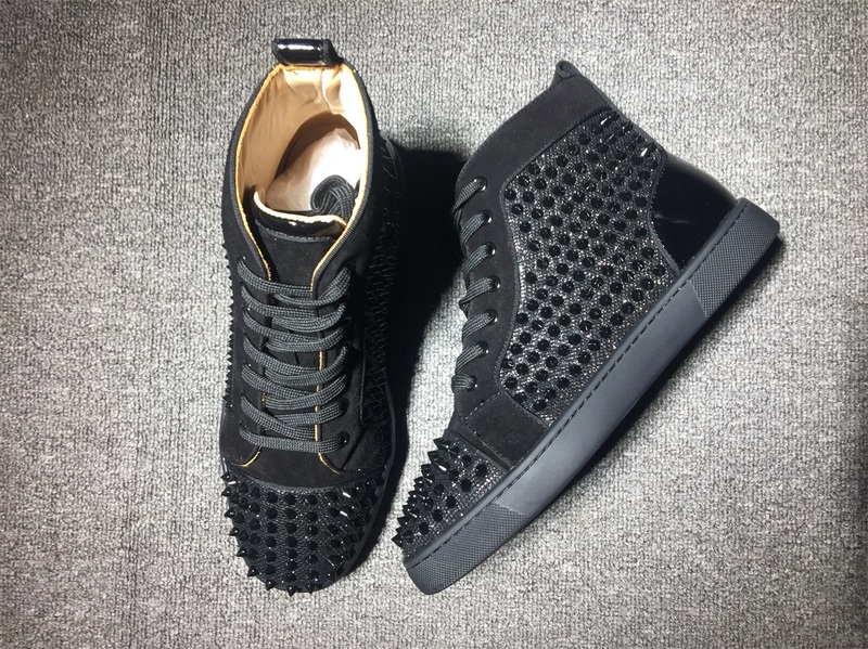 Christian Louboutin High Top Flats Men Sneakers