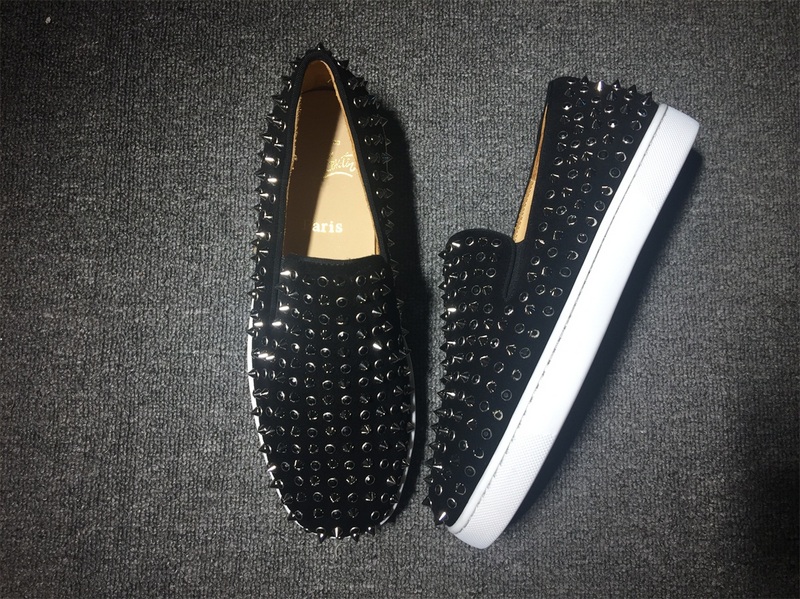Louboutin For Man Sneakers Christian Louboutin Flat Boat Shoes