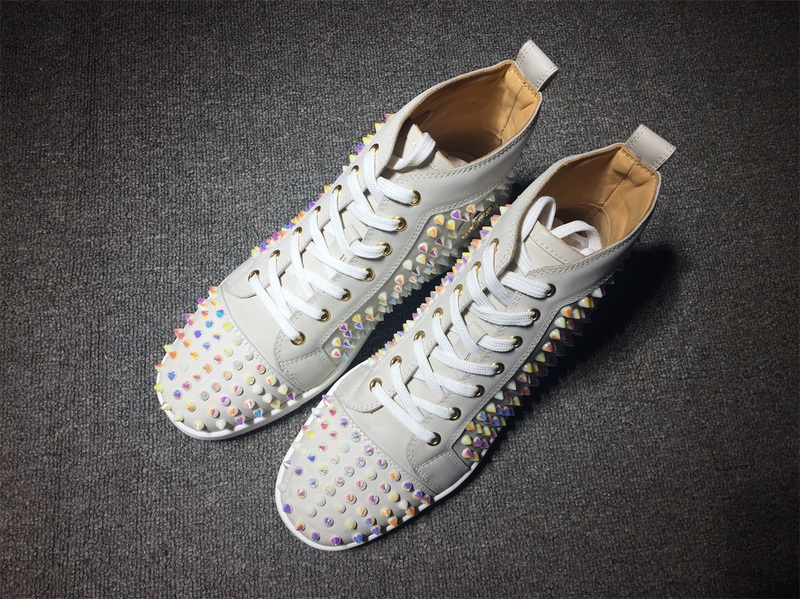 Christian Louboutin High Top Flats Men Sneakers