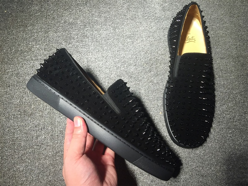 Louboutin For Man Sneakers Christian Louboutin Flat Boat Shoes