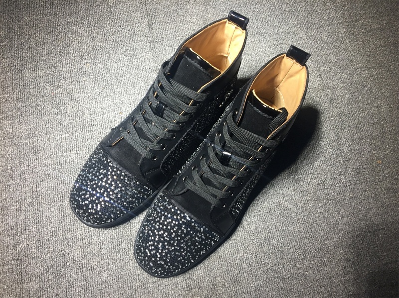 Christian Louboutin High Top Flats Men Sneakers