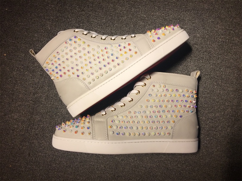 Christian Louboutin High Top Flats Men Sneakers