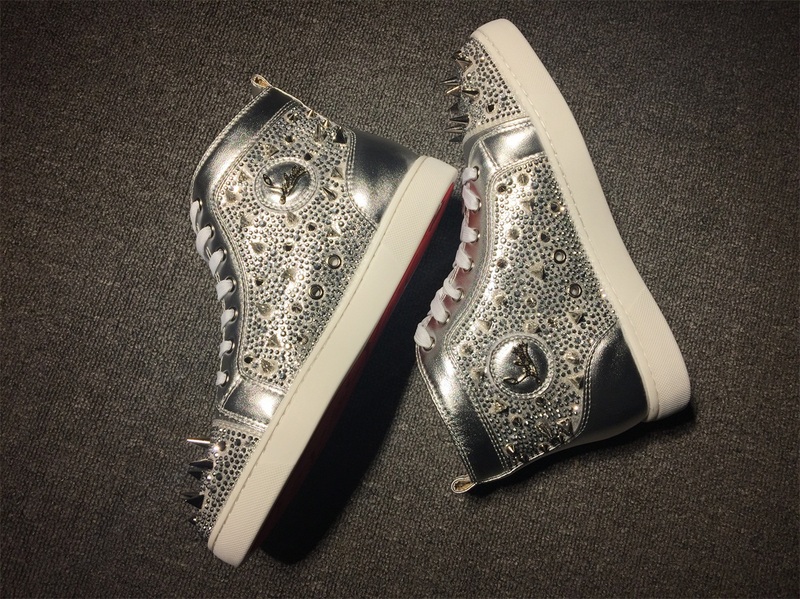 Christian Louboutin High Top Flats Men Sneakers