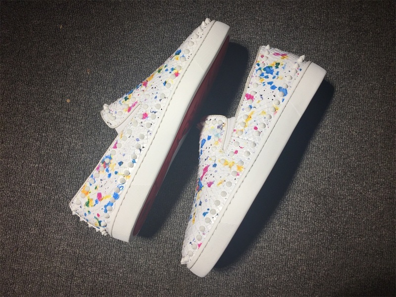 Louboutin For Man Sneakers Christian Louboutin Flat Boat Shoes