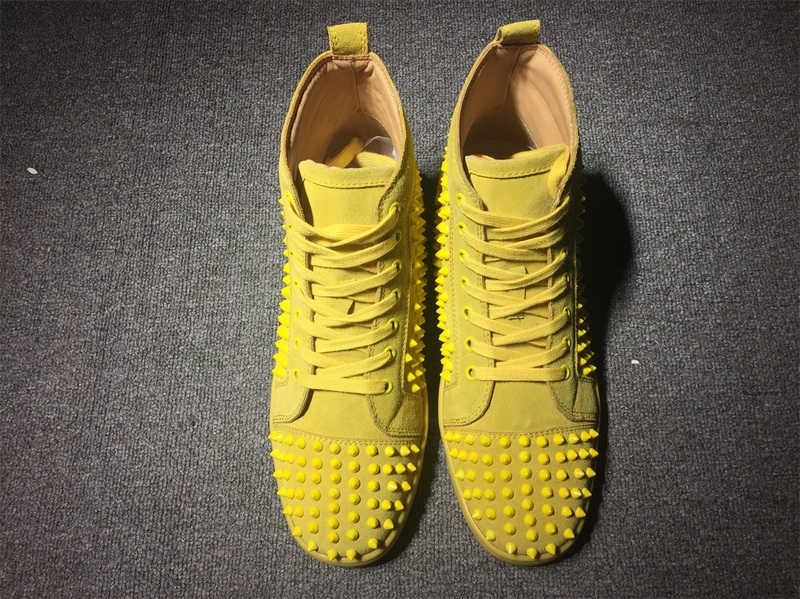 Christian Louboutin High Top Flats Men Sneakers