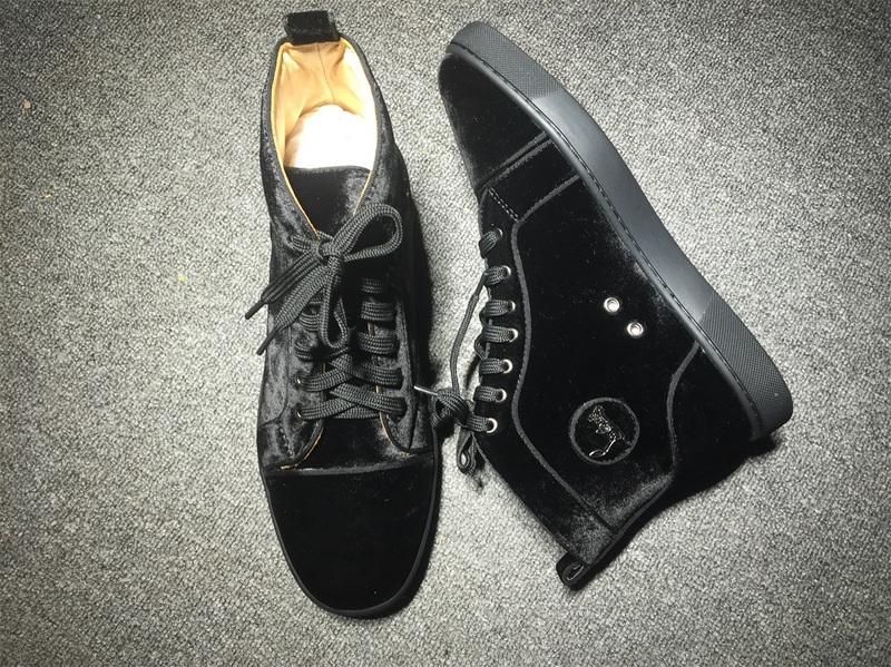 Christian Louboutin High Top Flats Men Sneakers