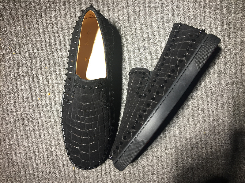Louboutin For Man Sneakers Christian Louboutin Flat Boat Shoes