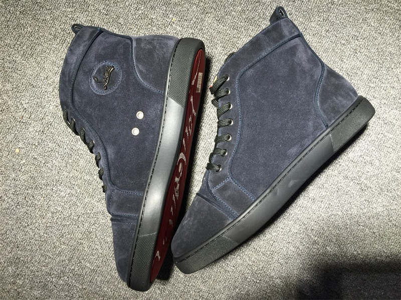 Christian Louboutin High Top Flats Men Sneakers