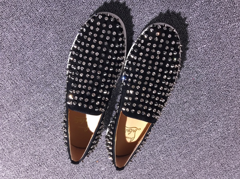 Louboutin For Man Sneakers Christian Louboutin Flat Boat Shoes