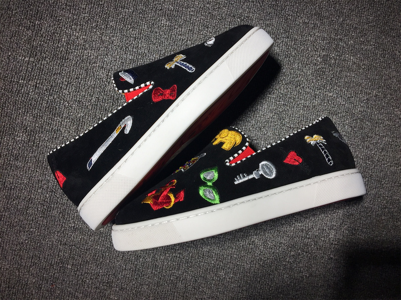 Louboutin For Man Sneakers Christian Louboutin Flat Boat Shoes