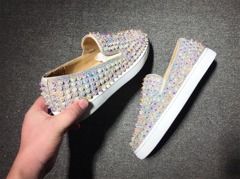 Louboutin For Man Sneakers Christian Louboutin Flat Boat Shoes