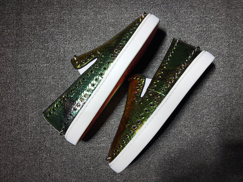 Louboutin For Man Sneakers Christian Louboutin Flat Boat Shoes