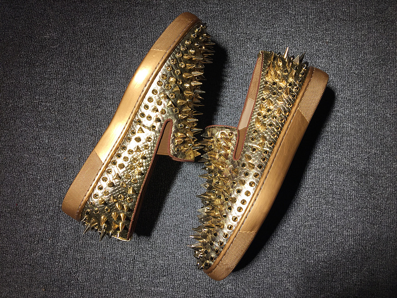 Louboutin For Man Sneakers Christian Louboutin Flat Boat Shoes