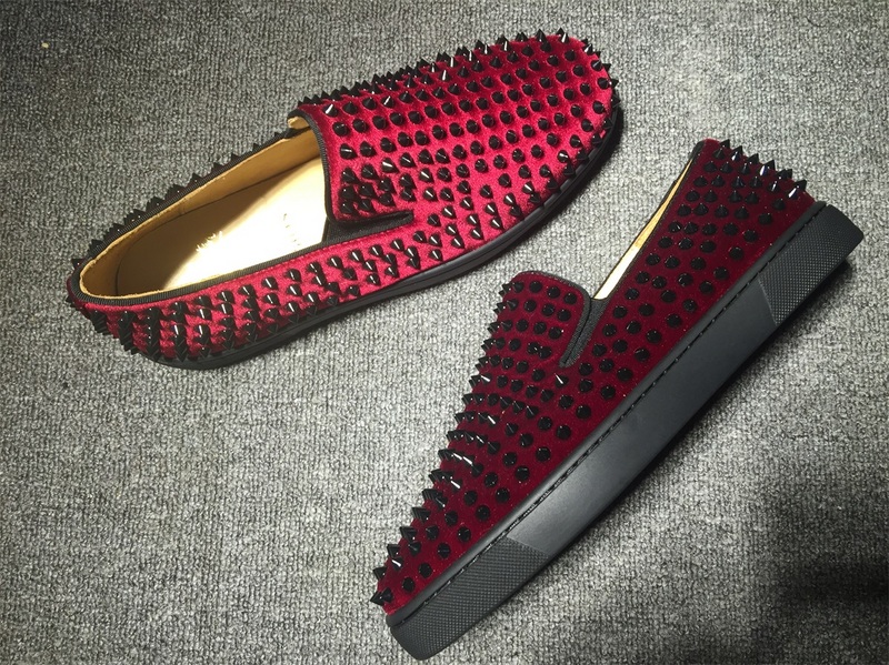 Louboutin For Man Sneakers Christian Louboutin Flat Boat Shoes