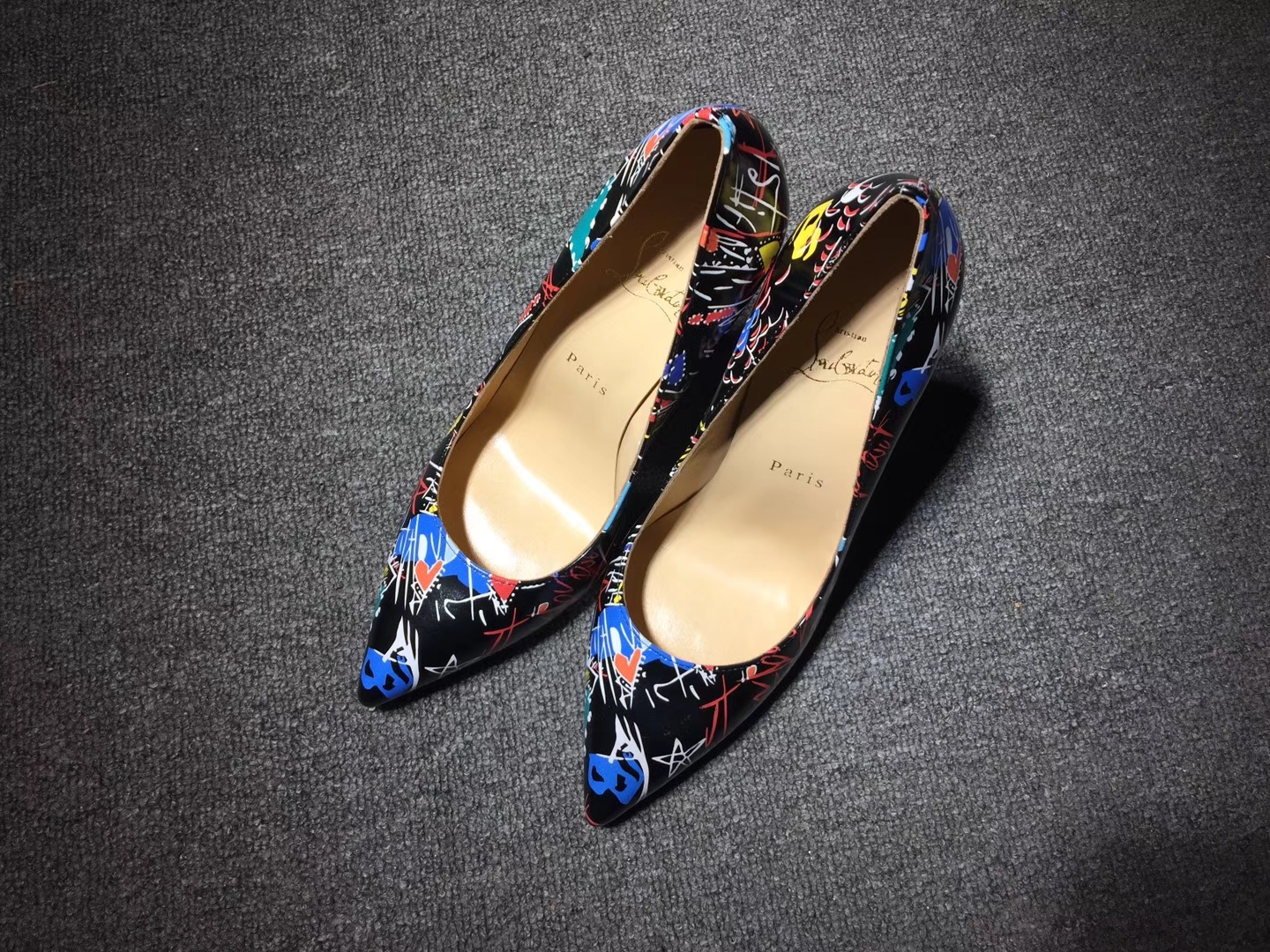 Christian Louboutin Women Heel Shoes So Kate Leather Shoes
