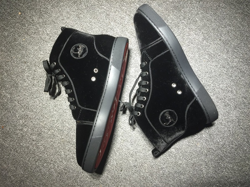 Christian Louboutin High Top Flats Men Sneakers