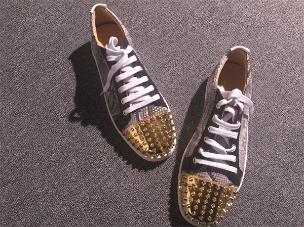 Christian Louboutin Sneaker Low Top Junior Men Shoes