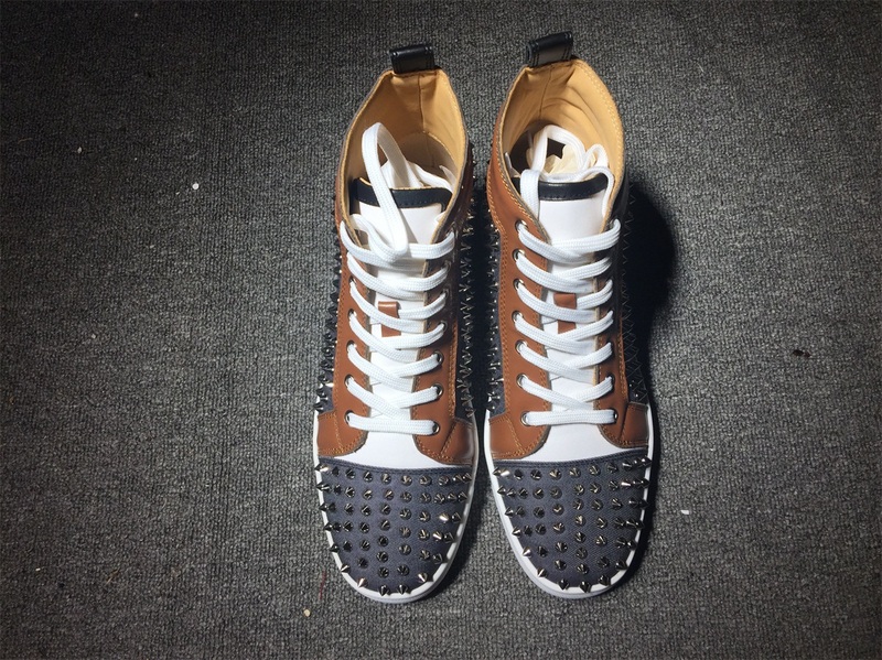 Christian Louboutin High Top Flats Men Sneakers