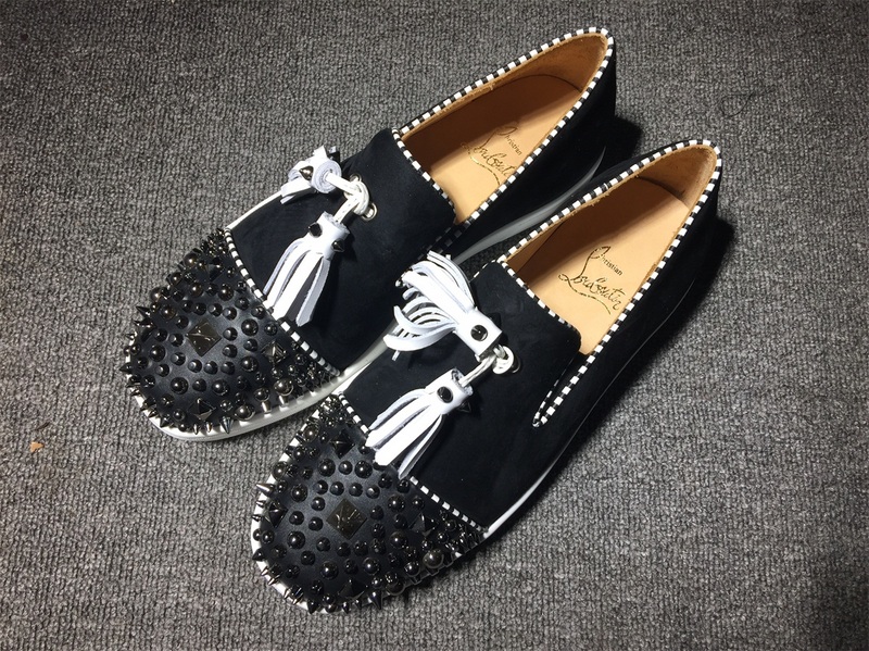 Louboutin For Man Sneakers Christian Louboutin Flat Boat Shoes