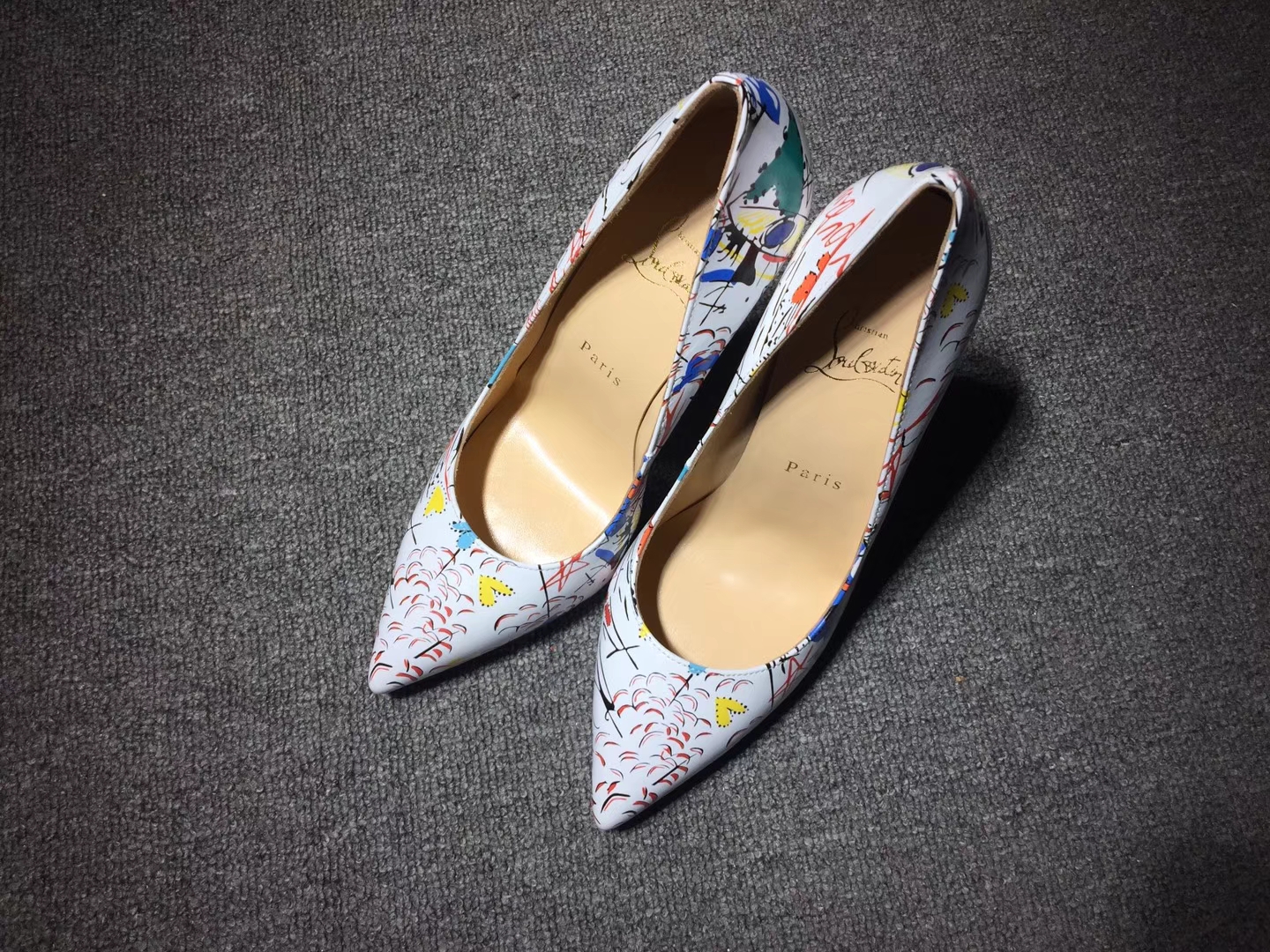 Christian Louboutin Women Heel Shoes So Kate Leather Shoes