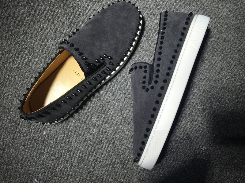 Louboutin For Man Sneakers Christian Louboutin Flat Boat Shoes