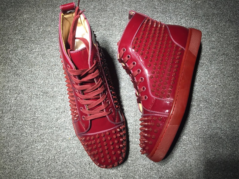 Christian Louboutin High Top Flats Men Sneakers