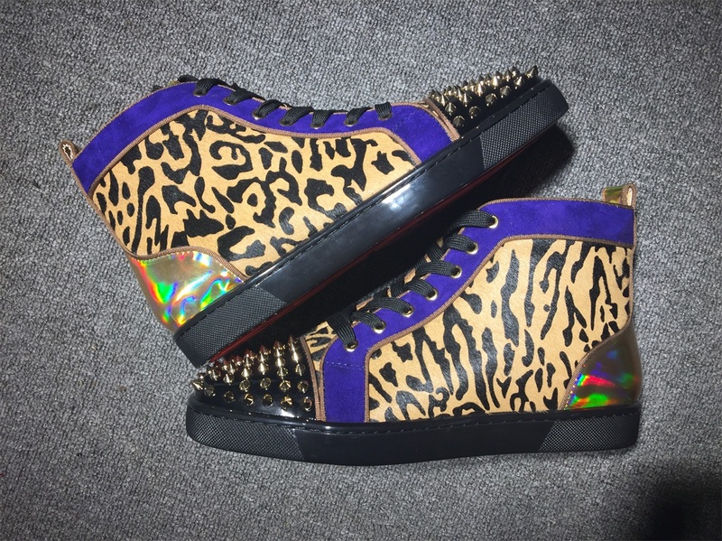 Christian Louboutin High Top Flats Men Sneakers
