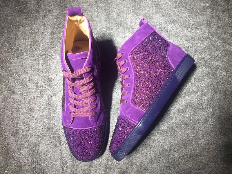 Christian Louboutin High Top Flats Men Sneakers