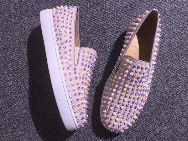 Louboutin For Man Sneakers Christian Louboutin Flat Boat Shoes